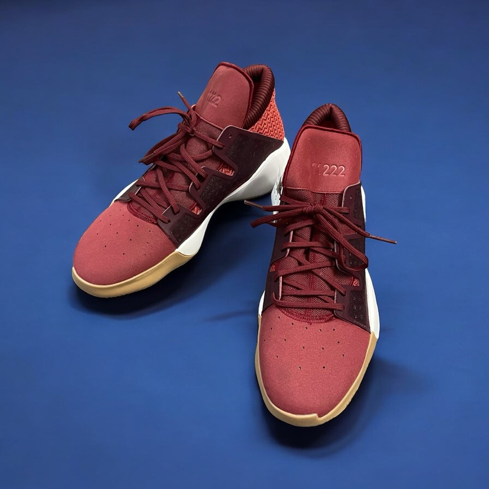 Adidas Pro Vision F36276 Red Suede Basketball Shoes Sneakers F36276 Size 13 New